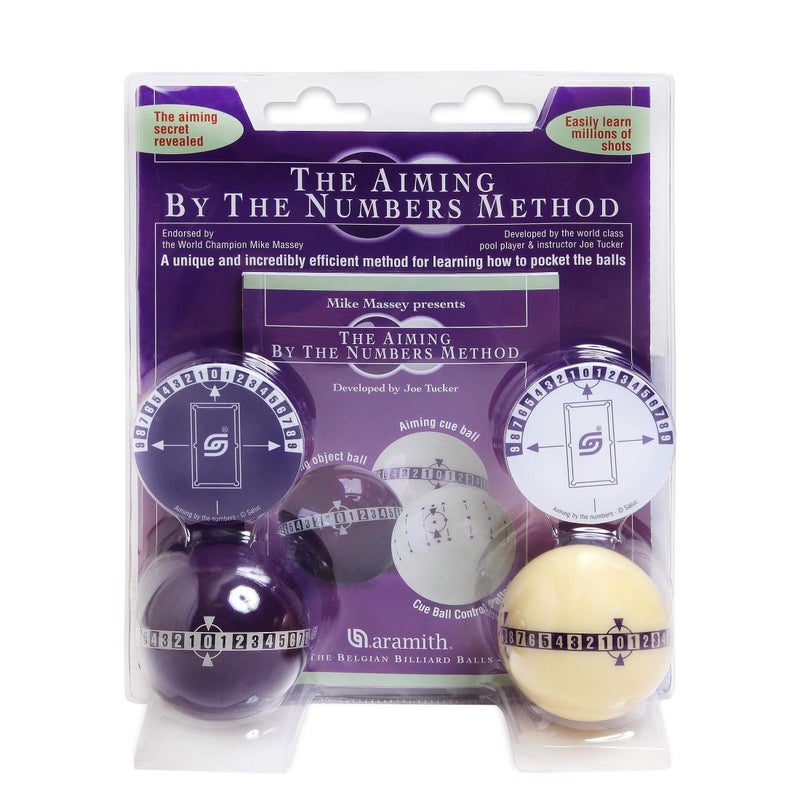 Aramith طقم كرات البلياردو/البول من أراميث للتدريب الحقيقي بالأرقام - Image 1